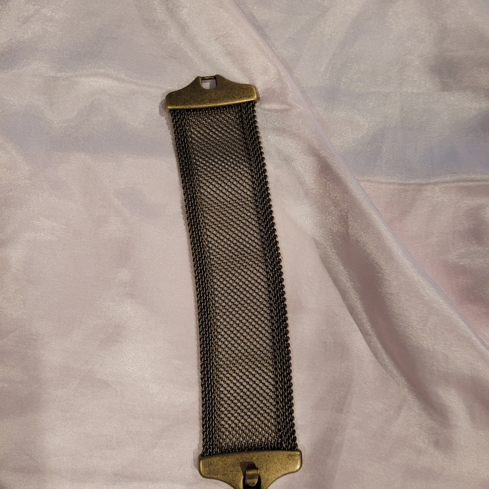 Brass Mesh Bracelet